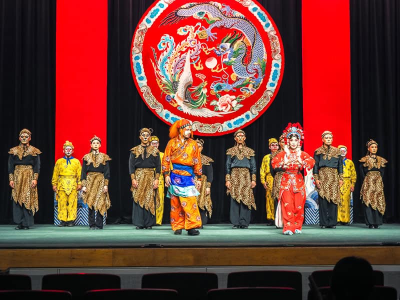 Some performers on the stage at taipeiEye