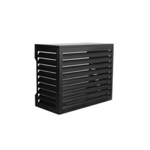 ENSTAL VARMEPUMPESKJULER SORT ALUMINIUM