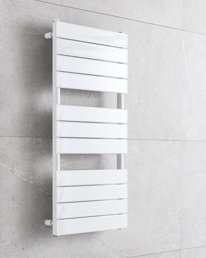 Nova Håndklædetørrer Hvid 450 mm (RESTSALG)