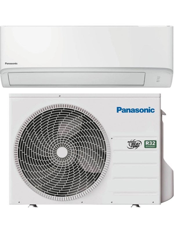 Panasonic CZ35WKE luft/luft varmepumpe, 6,7 kW, 120-165 m², hvid