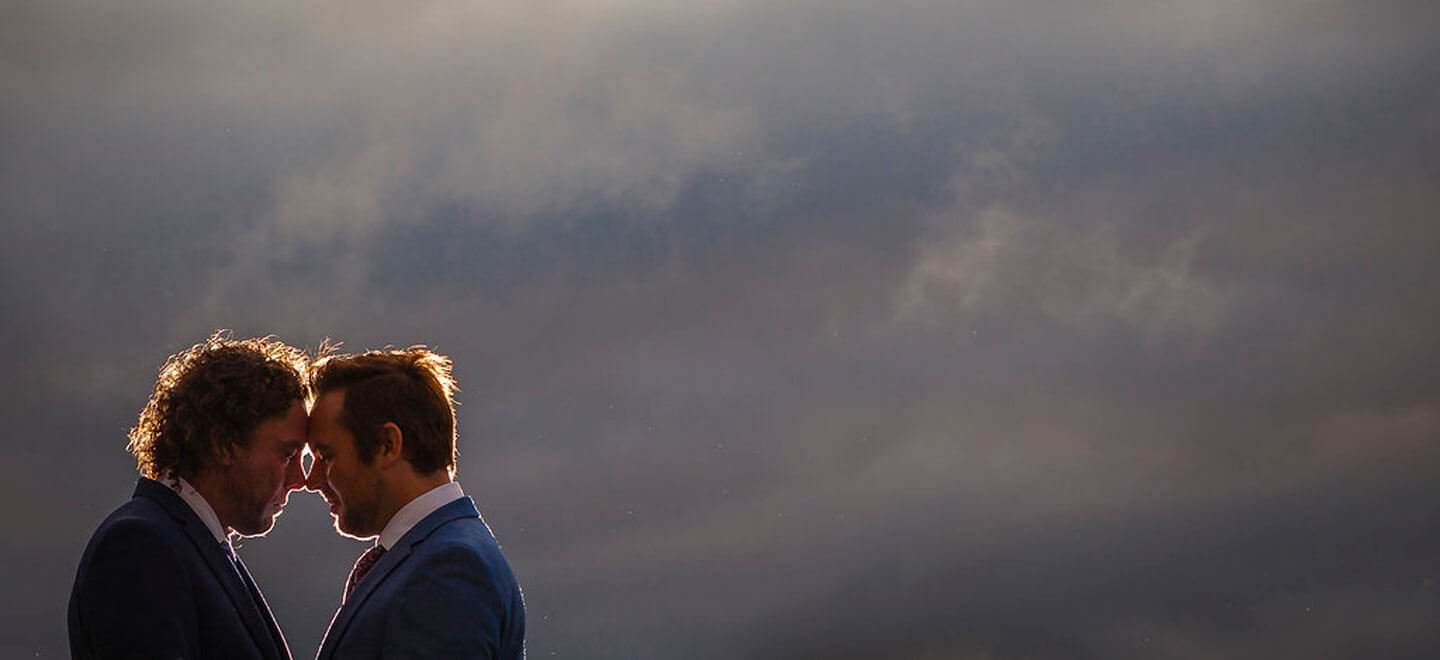 1440 Cloudy Backdrop Real Gay Wedding Of Shaun And Carl Via The Gay Wedding Guide Images By Ross Willsher