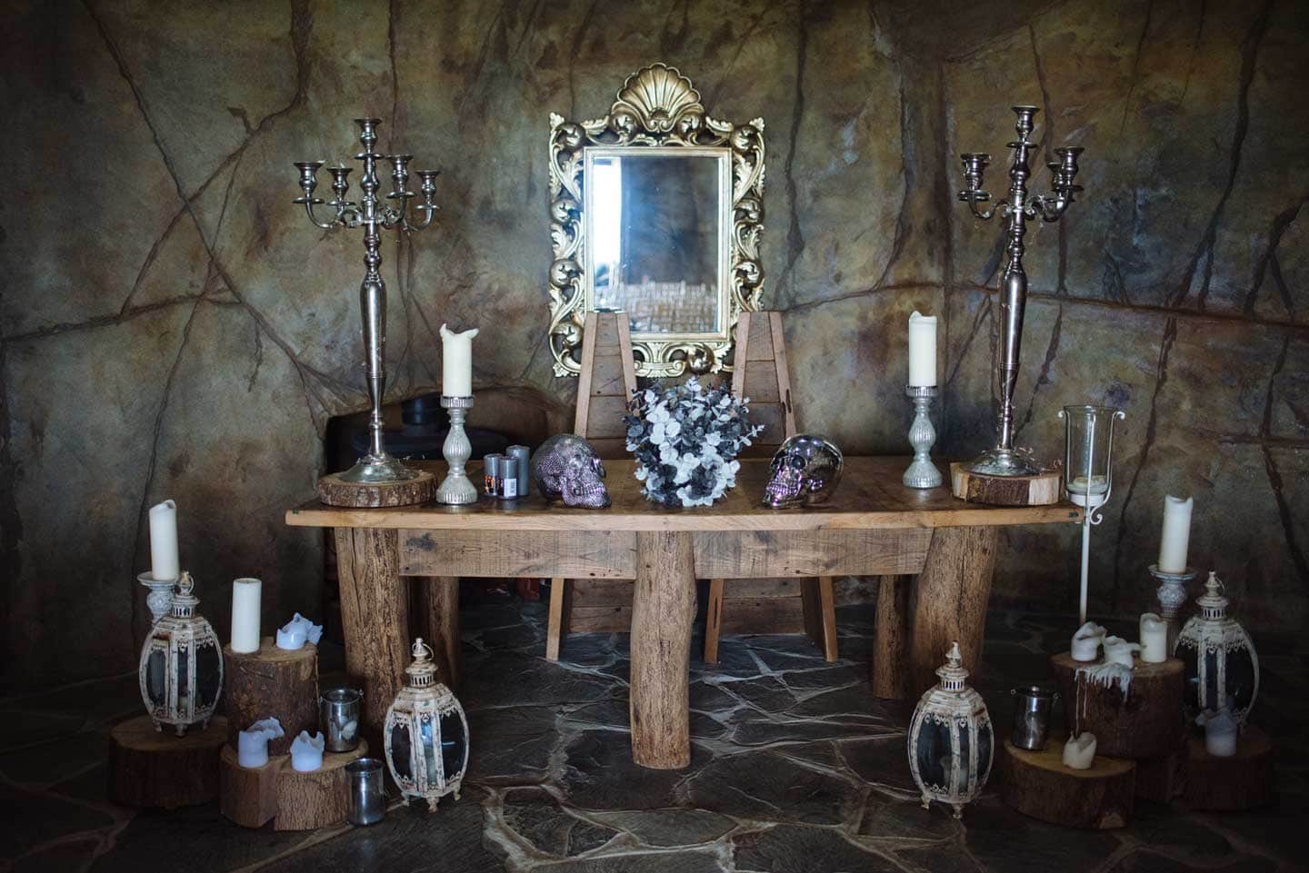 Ceremony Space At Lesbian Wedding Of Emma And Amy At Ocean Kave Image By Margorphotography 1 5