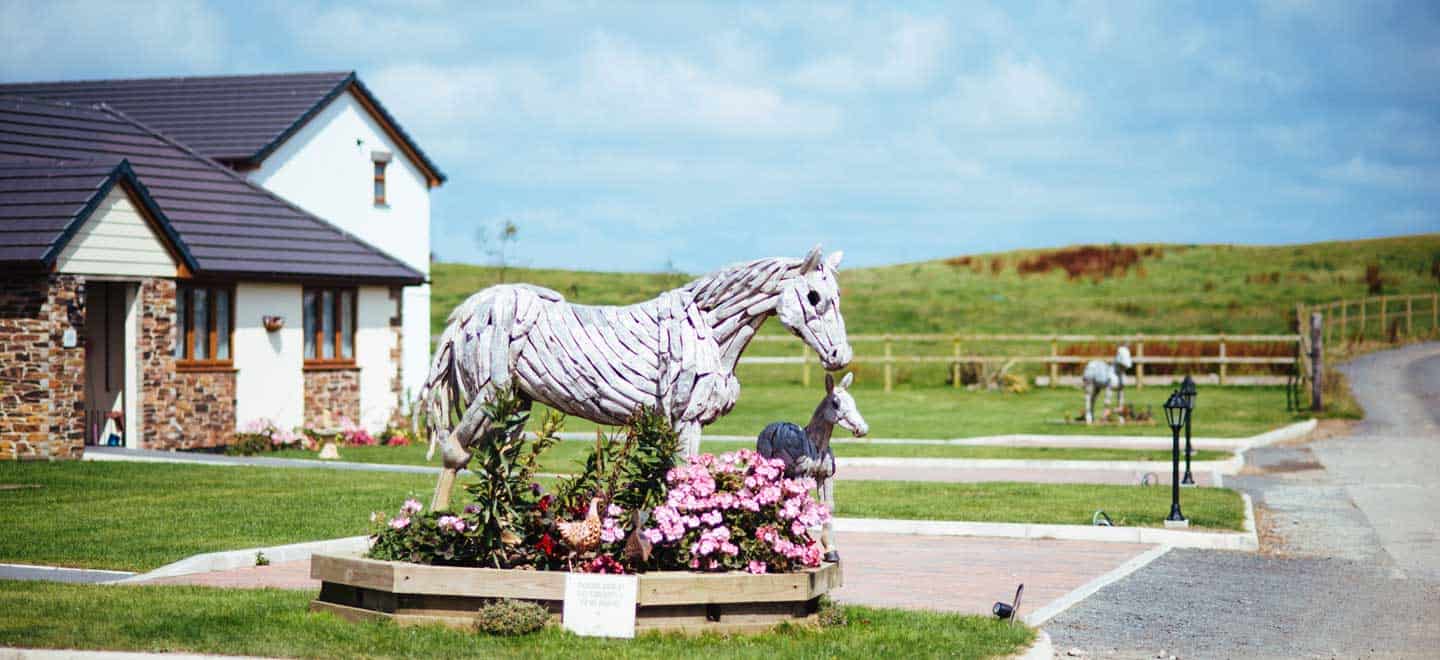 Driftwood Horses At Lesbian Wedding Of Emma And Amy At Ocean Kave Image By Margorphotography1 6651 1 1 5