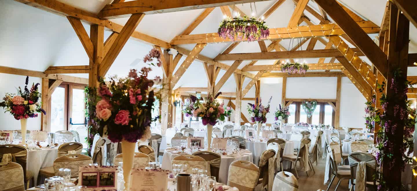 Wedding Dinner Layout Inside Sandhole Oak Barn Wedding Venue Cheshire Gay Wedding Guide Image By Adamrileyphotography 9