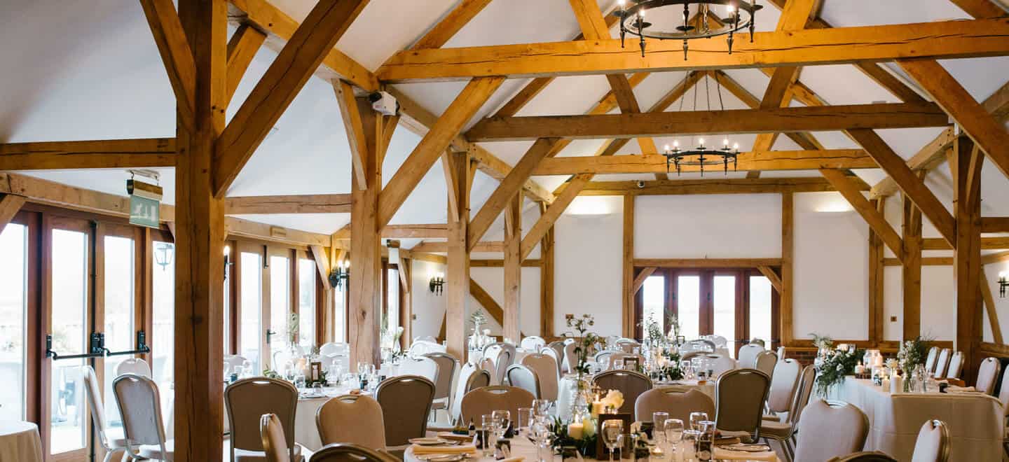Wedding Dinner Layout Inside Sandhole Oak Barn Wedding Venue Cheshire Gay Wedding Guide Image By Daniellevictoriaphotography 9