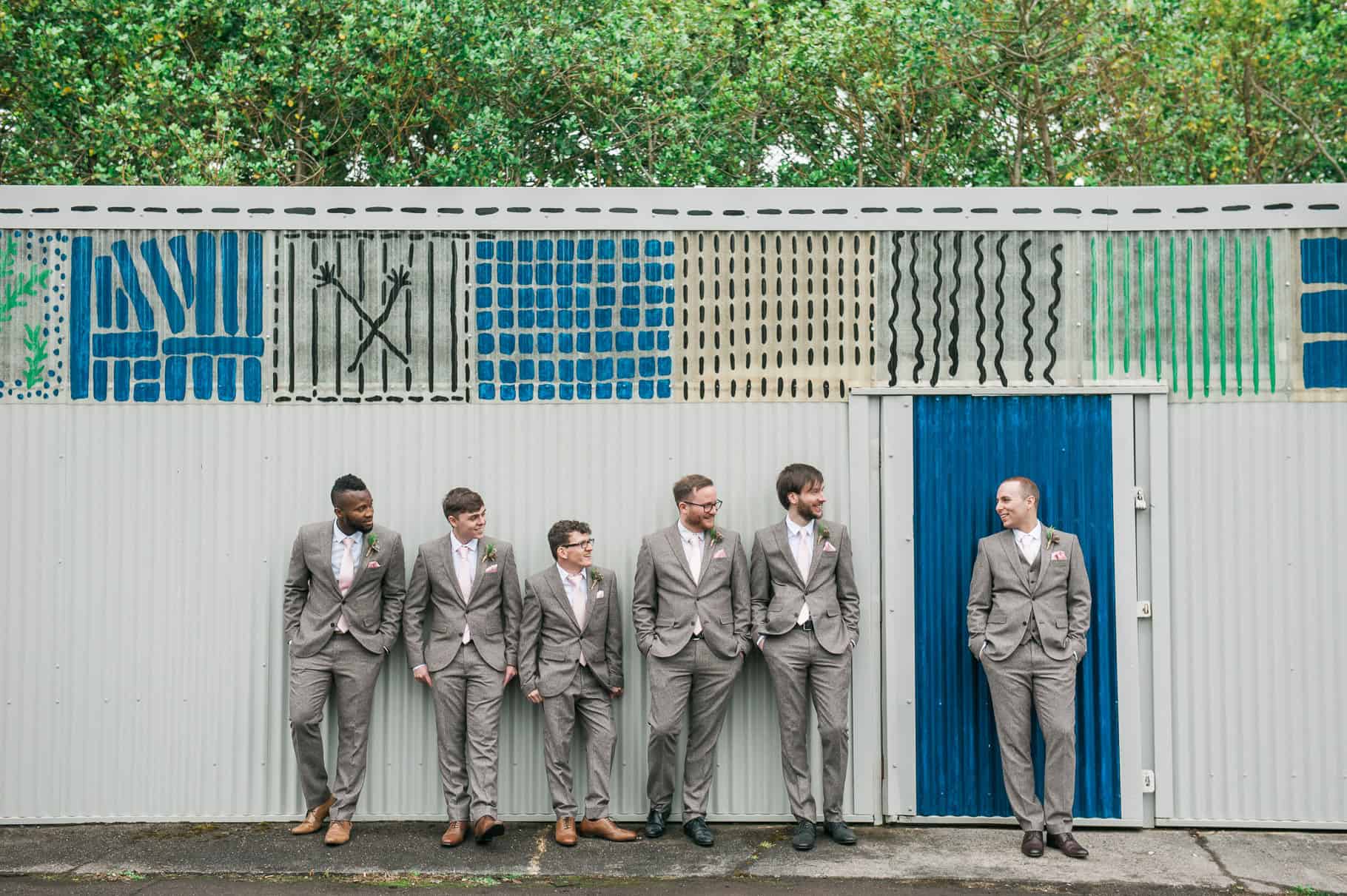Browns Photography Documentary Glasgow Wedding House For An Art Lover Wedding Photography Scotland Groomsmen 1 Sswg
