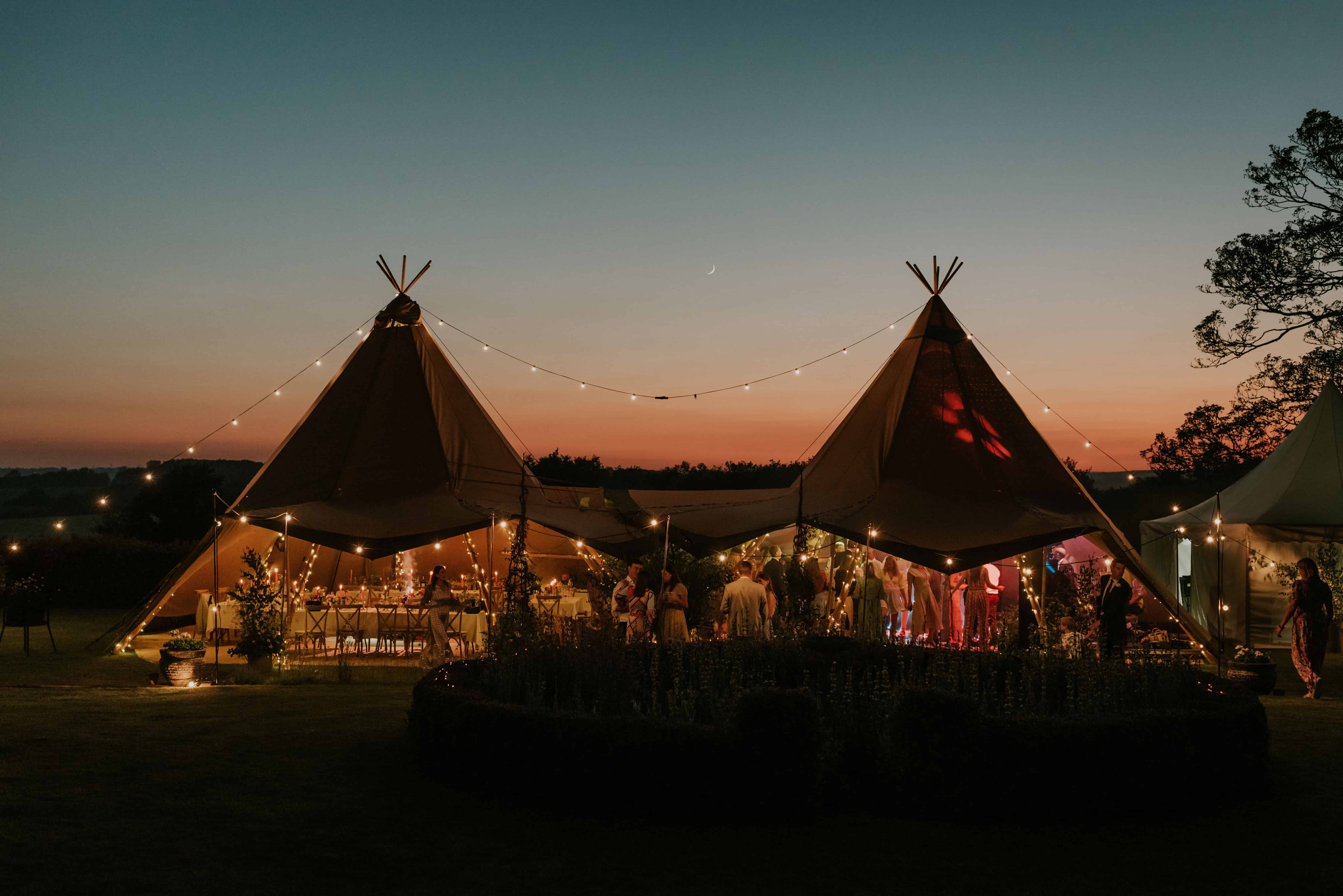 Garden Tipi Wedding