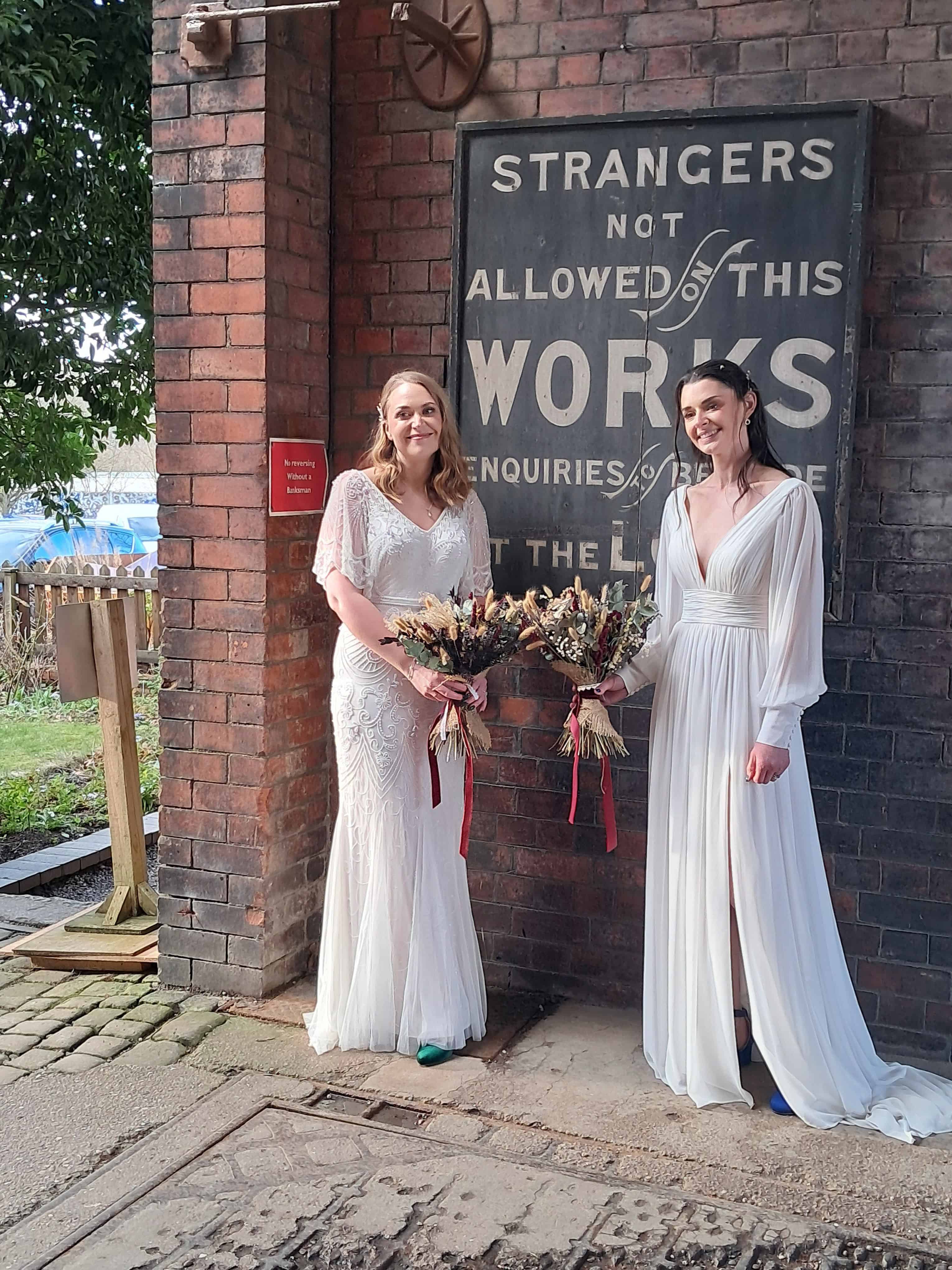 Brides Outside
