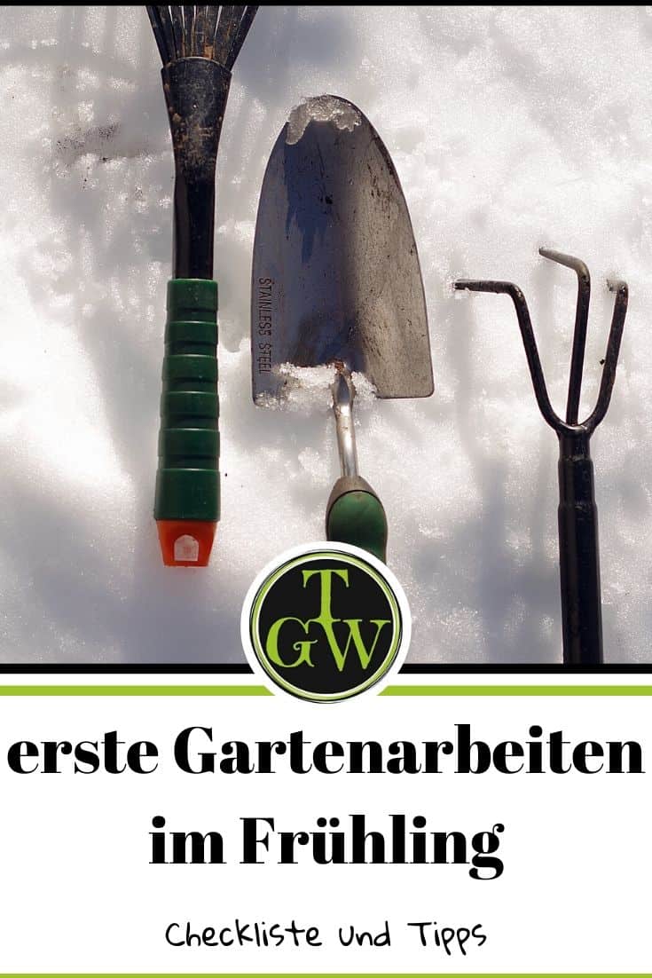 erste Gartenarbeiten - Pinterest - Gartenblog Topfgartenwelt