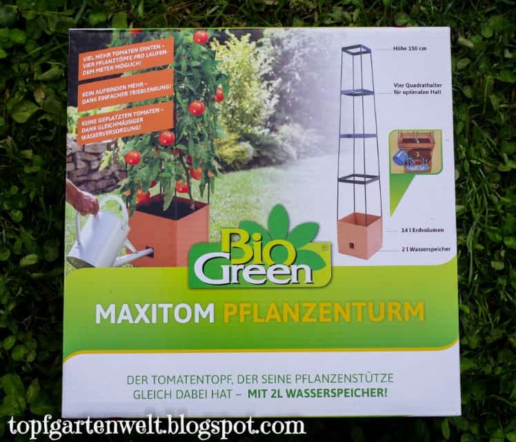 Bio Green | Tomaten Topf mit Wasserspeicher - Gartenblog Topfgartenwelt