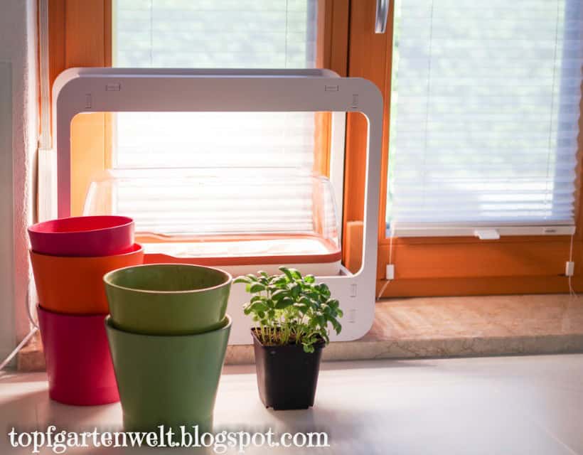Indoor Kräutergarten | LED-Beleuchtung | Romberg - Gartenblog Topfgartenwelt