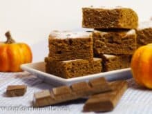 Kürbiskuchen vom Blech mit Öl und Schokolade - Foodblog Topfgartenwelt