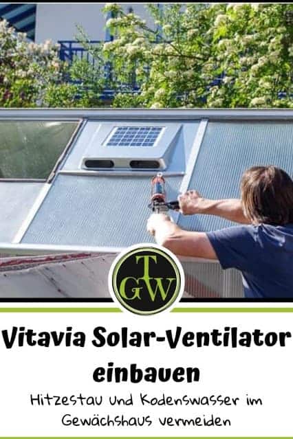 Vitavia Dachlüfter einbauen - Pinterest - Gartenblog Topfgartenwelt