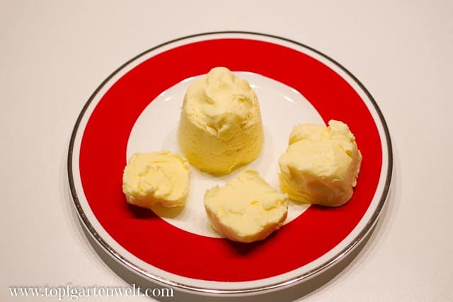 laktosefreie Butter selber machen - Foodblog Topfgartenwelt