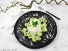 Bärlauch-Gnocchi mit brauner Butter und Parmesan - Rezept geeignet für den Philips Pasta-Maker - Foodblog Topfgartenwelt