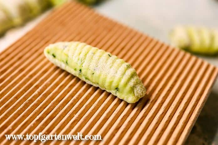Gnocchi-Brett für ein schönes Muster - Foodblog Topfgartenwelt