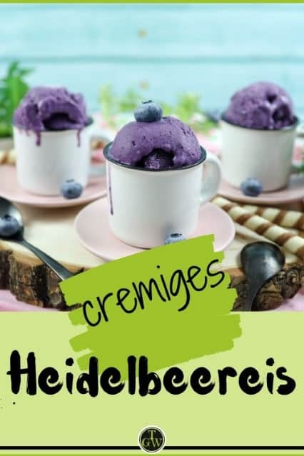 Heidelbeereis - Pinterest - Foodblog Topfgartenwelt