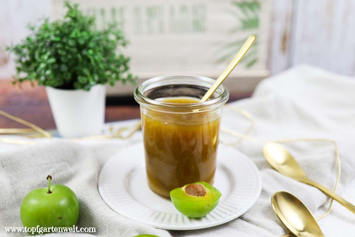 Ringlottenmarmelade | Reneklodenkonfitüre - Foodblog Topfgartenwelt
