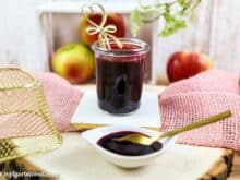 Apfel-Holunder-Marmelade | Holunder-Konfitüre - schmeckt wie bei Oma - Foodblog Topfgartenwelt