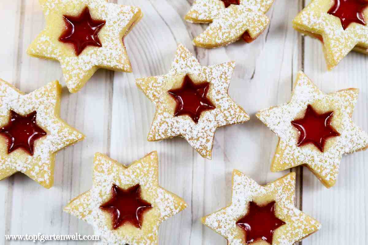 Linzer Augen nach Omas Rezept - Foodblog Topfgartenwelt