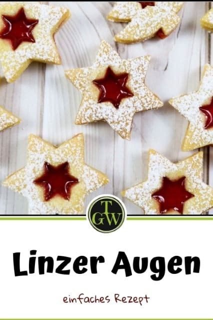 Linzer Augen - Pinterest - Foodblog Topfgartenwelt