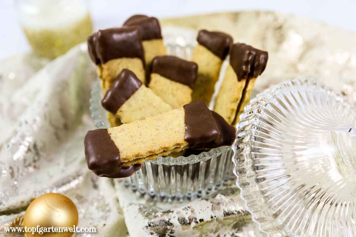 Mandelstangerl mit Schokocreme - Foodblog Topfgartenwelt