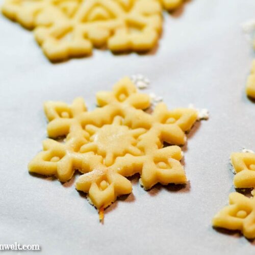 Mürbteigkekse, Mürbeteigplätzchen Rezept für Weihnachten - Foodblog Topfgartenwelt