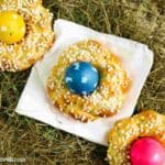 Osterkranz backen aus Hefeteig | Germteig - Foodblog Topfgartenwelt