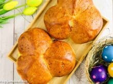 Osterpinze mit Trockengerm - flaumig und saftig - Foodblog Topfgartenwelt