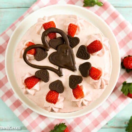 Erdbeer-Mascarpone-Torte ohne Gelatine - Foodblog Topfgartenwelt