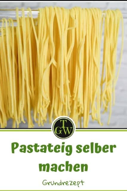 Lasagneplatten selber machen mit Hartweizengrieß
