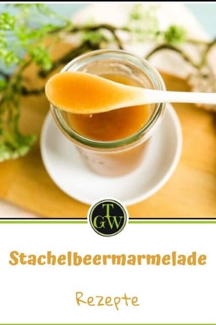 Stachelbeer Marmelade ohne Kerne einkochen