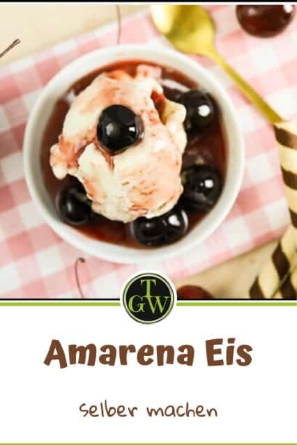 Amarena Eis selber machen wie in Italien