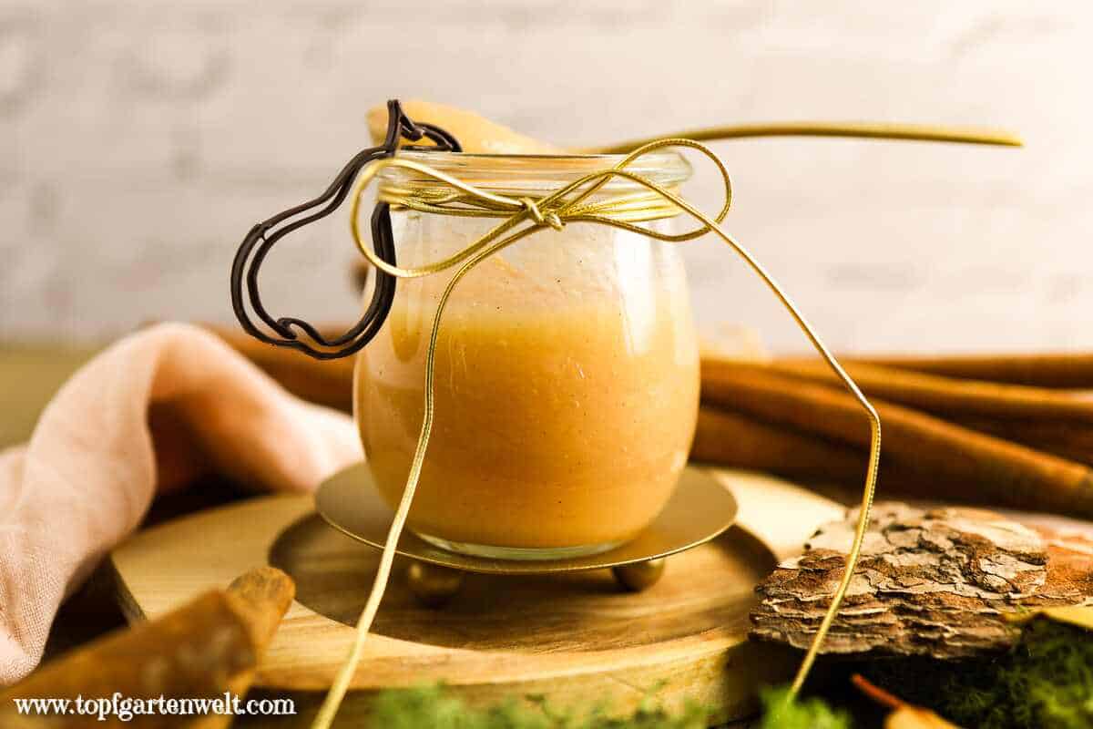 Birnenmus einkochen und haltbar machen - Foodblog Topfgartenwelt