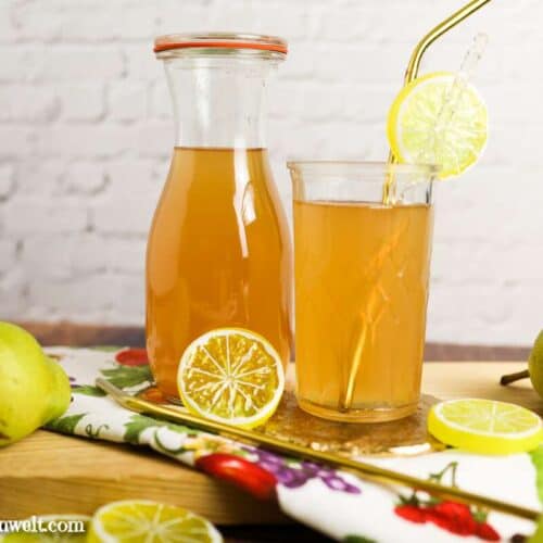 Birnensaft selber machen und einkochen ohne Zucker - Foodblog Topfgartenwelt