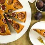 Feigenkuchen mit frischen Feigen und Walnüssen - Foodblog Topfgartenwelt