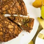 Omas Birnenkuchen mit frischen Birnen und Schoko - Foodblog Topfgartenwelt