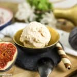 Feigeneis selber machen mit der Eismaschine - Foodblog Topfgartenwelt