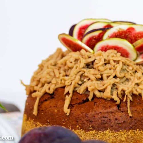 Maronenkuchen mit Schokolade - Foodblog Topfgartenwelt