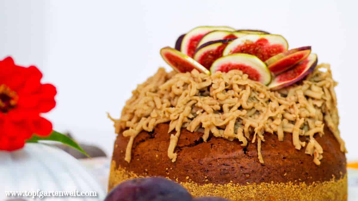 Maronenkuchen mit Schokolade - Foodblog Topfgartenwelt