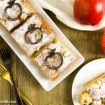 Omas Apfelkuchen vom Blech, einfaches Rezept - Foodblog Topfgartenwelt