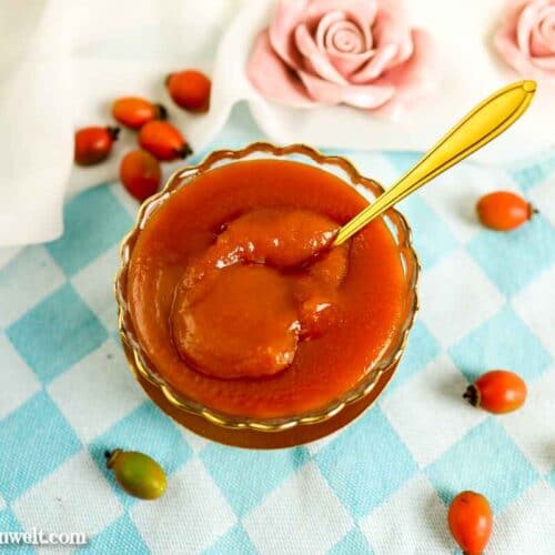 Hagebuttenmarmelade selber machen - Foodblog Topfgartenwelt