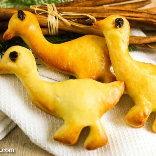 Martinsgänse backen aus Quark-Öl-Teig - Foodblog Topfgartenwelt
