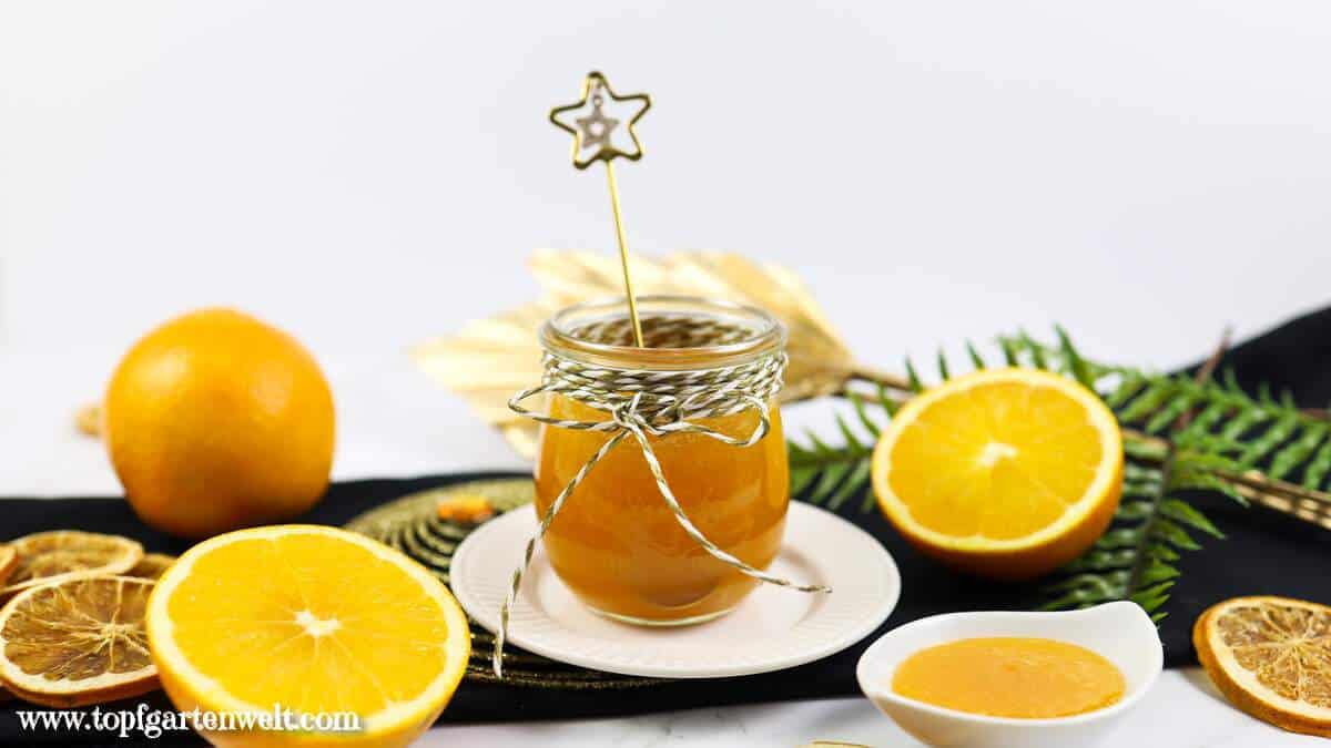 perfekte Orangenmarmelade mit Schale und Gelierzucker - Foodblog Topfgartenwelt