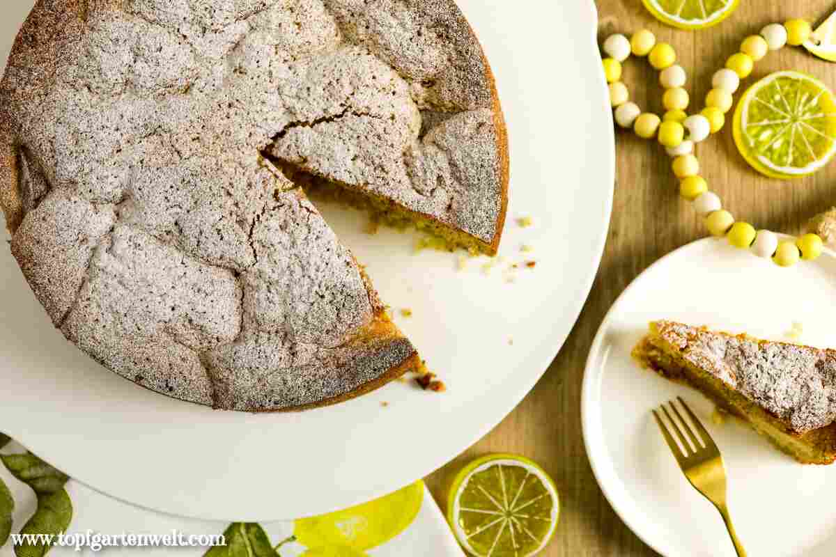 Quittenkuchen aus Rührteig, schnell und einfach - Foodblog Topfgartenwelt