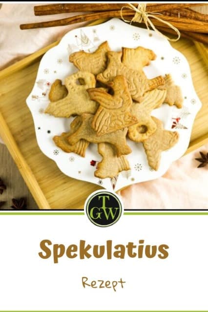 Spekulatius Kekse - Pinterest - Foodblog Topfgartenwelt