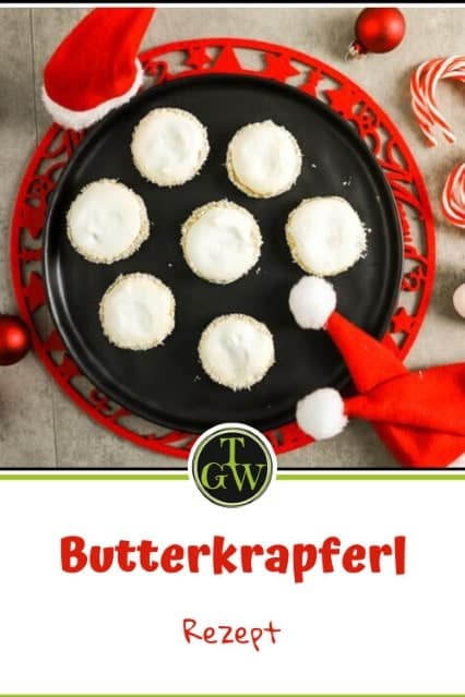 Butterkrapferl, Kaffee Kekse - Pinterest - Foodblog Topfgartenwelt