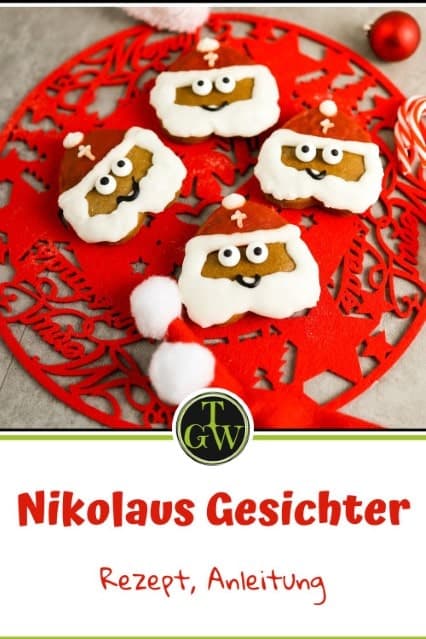 Nikolaus Kekse backen aus Lebkuchen