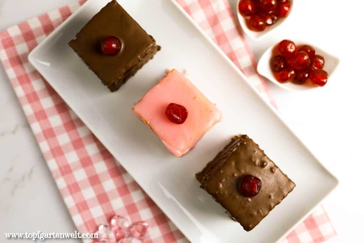 Punschkrapfen, Punschkrapferl Rezept, optional ohne Alkohol - Foodblog Topfgartenwelt