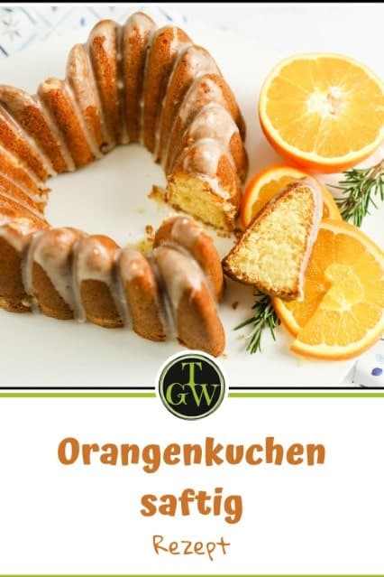 Saftiger Orangenkuchen mit Joghurt für zu Hause